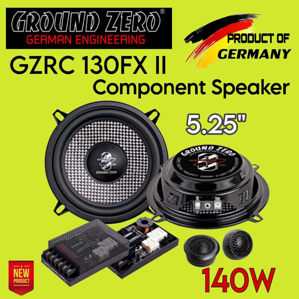 GROUND ZERO GZRC 130FX II ลำโพงขนาด 5.25