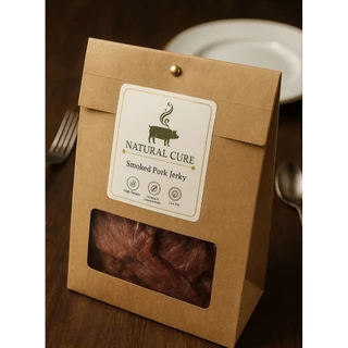 Natural Cure หมูย่างรมควัน หมูอบรมควัน น้ำพริกข่า หมูย่างเชียงราย หมูรมควันไม้ลิ้นจี่ โปรตีนสูง ของฝาก photo