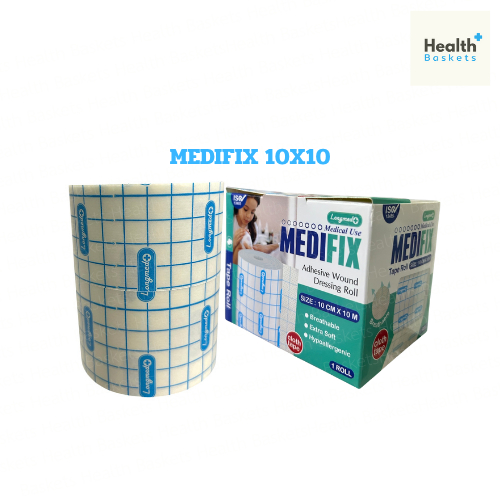 MEDIFIX 10 cm X 10 m เมดิฟิกซ์ 10x10 แผ่นปิดแผลใยสังเคราะห์ 1 ม้วน ...