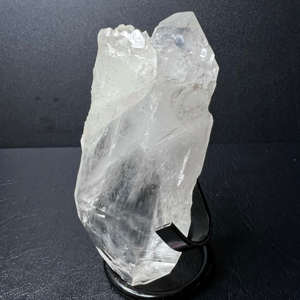 (261กรัม)ควอตซ์ใส 2 ปลาย มี Extra Terrestial Master Quartz ก้อนดิบจาก ...