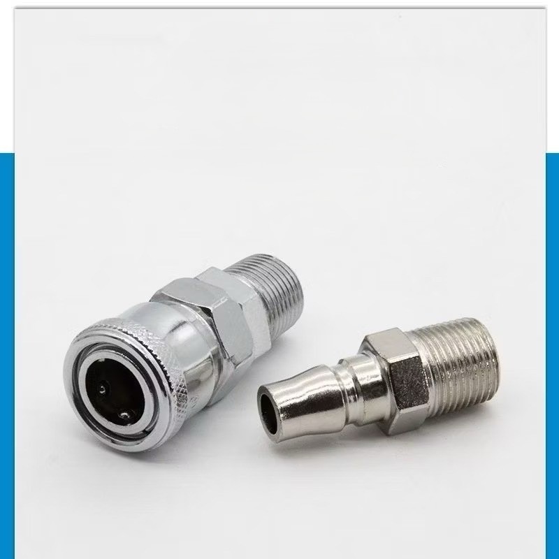 ข้อต่อคอปเปอร์สวมเร็ว ข้อต่อสายลมPU เกลียวนอก เกลียวใน L362 | Shopee ...