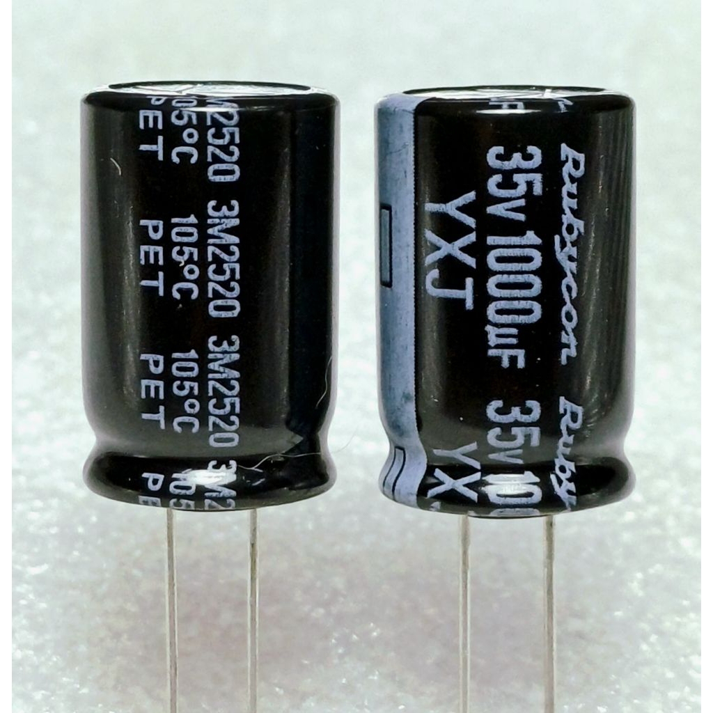 Rubycon YXJ 1000uf 35v Capacitor ตัวเก็บประจุ คาปาซิเตอร์ | Shopee Thailand