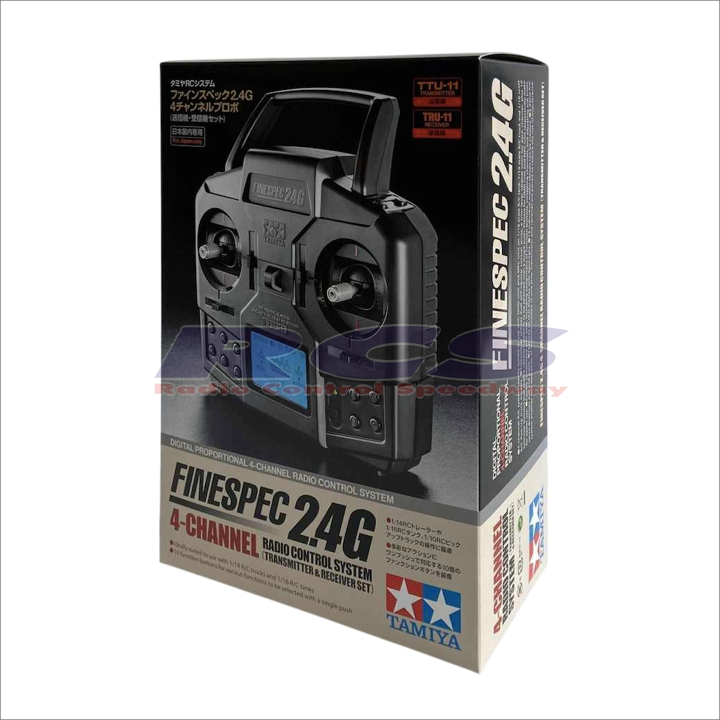 TAMIYA 45068 FINESPEC 2.4GHz 4-CHANNEL RADIO CONTROL SYSTEM