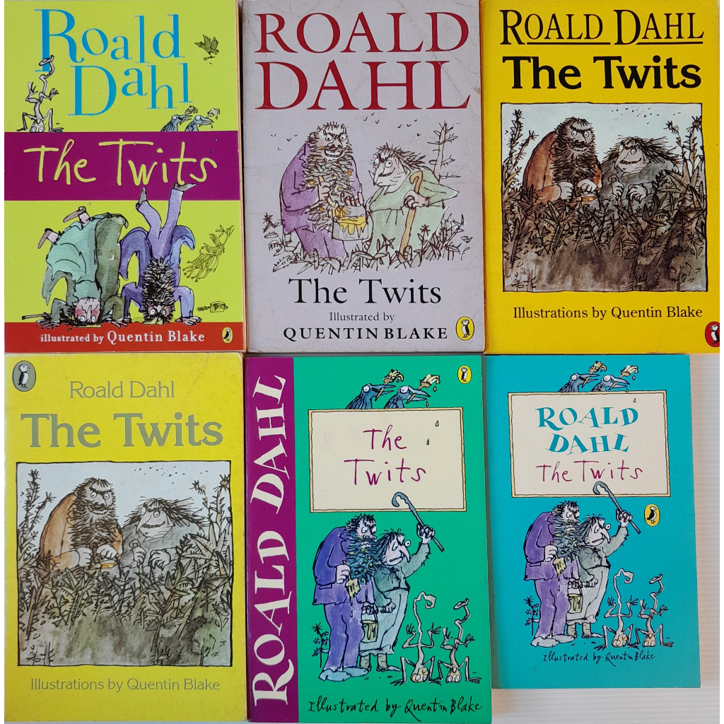 Roald Dahl 7 The Twits หนังสือมือสอง ปกอ่อน | Shopee Thailand