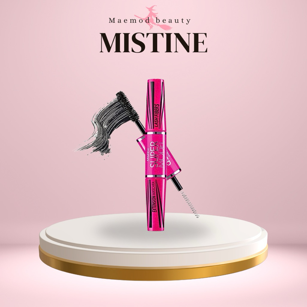 Mistine Super Model Mascara มาสคาร่า มิสทีน ซุปเปอร์ โมเดล | Shopee ...