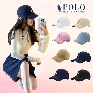 โปรโมชั่น Flash Sale : ของแท้ หมวกเบสบอล Ralph Lauren Classic Sporty Cotton ผ้าฝ้าย 100% เหมาะสำหรับผู้ชายและผู้หญิง