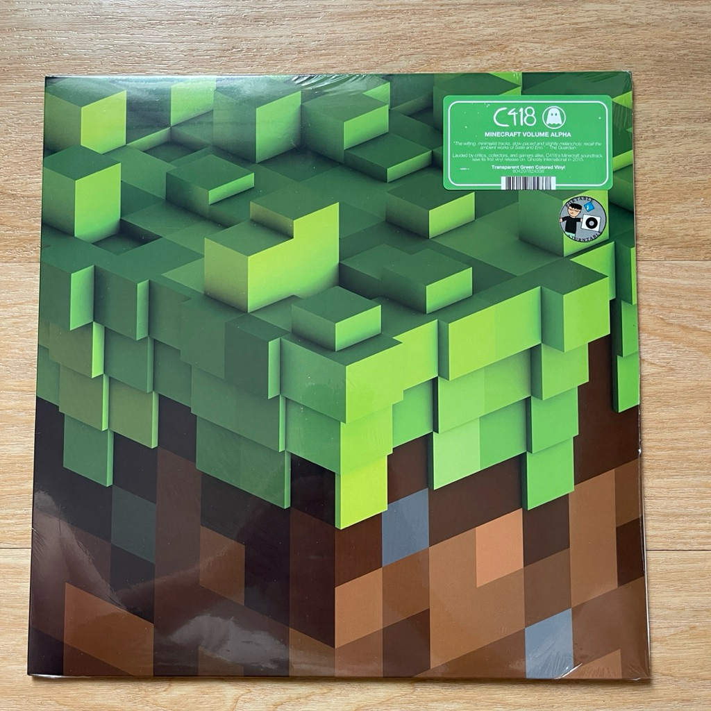 (พร้อมส่ง🔥) แผ่นเสียง C418 Minecraft Volume Alpha Vinyl ,Lp, Green ...