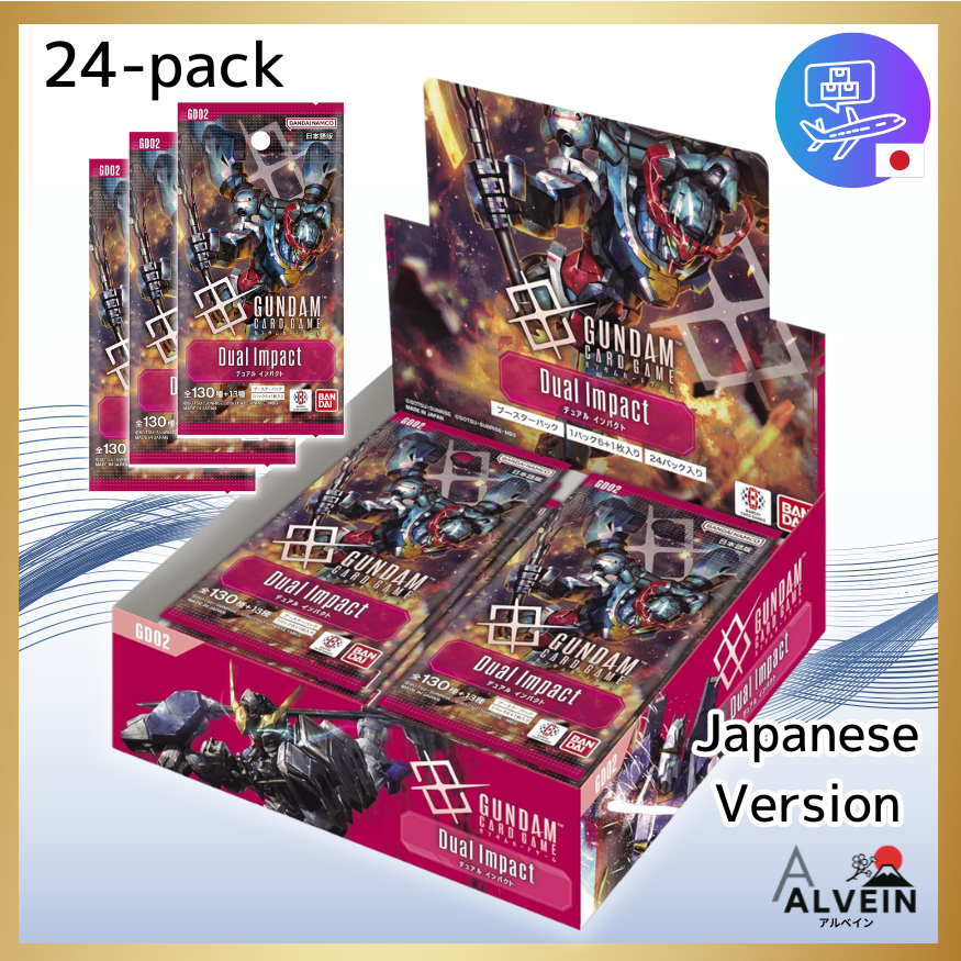 【Direct From Japan】Bandai Gundam Card Game GD02 Dual Impact Booster Box ...