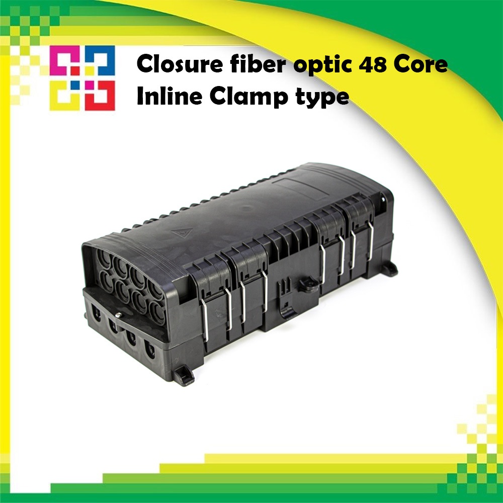 B1-OPCL48CMP Closure fiber 48 Core Inline Clamp type (กล่องพักสายไฟ ...