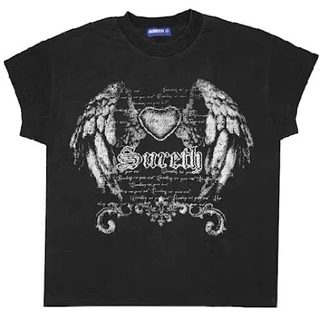 SURETHING HEART WINGS TEE