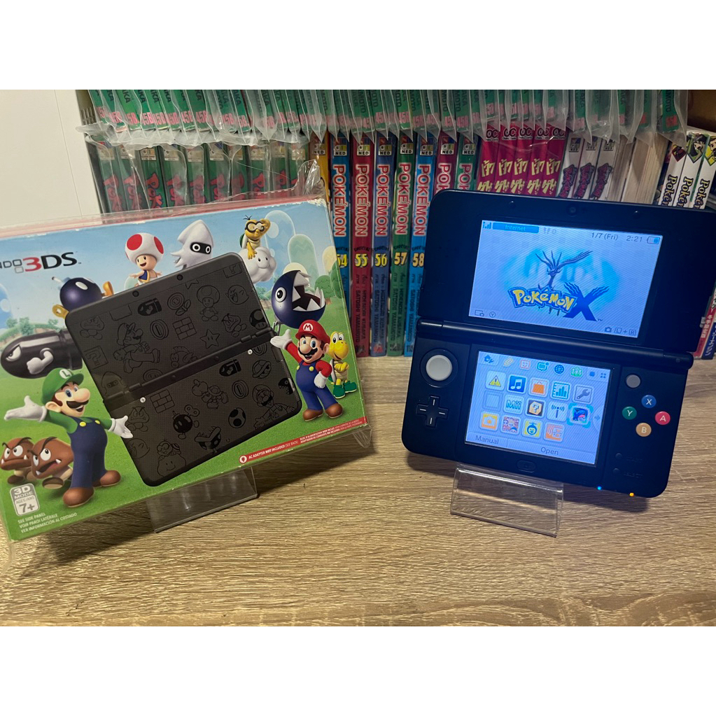 New3ds Super Mario edition Black USA(Free Pokemon X Digital USA ...