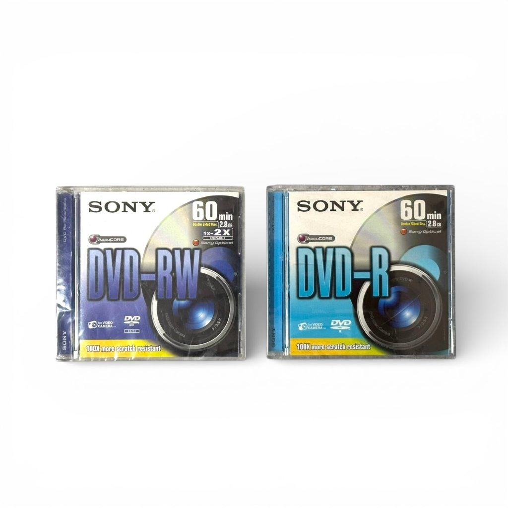 พร้อมส่ง ดีวีดี Mini SONY DVD-R DVD-RW 2.8GB 60นาที สำหรับ Camcorder ...