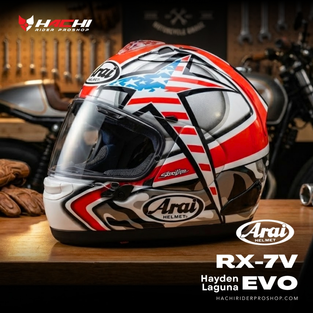 ARAI RX-7V EVO - Hayden Laguna | Shopee Thailand