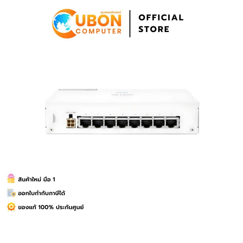 (R8R46A) HPE Networking Instant On 1430 Switch 8p Gigabit CL4 PoE 64W ...