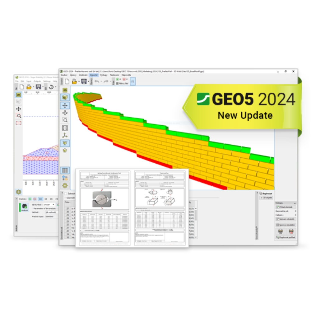 GEO5 2024 Geotechnical Software Suite | Lifetime For Windows x64 | Full ...