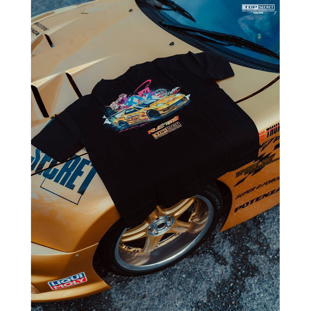 เสื้อยืด Top Secret x RE Amemiya RX7 Tokyo Auto Salon 2026 🇯🇵 | Shopee ...