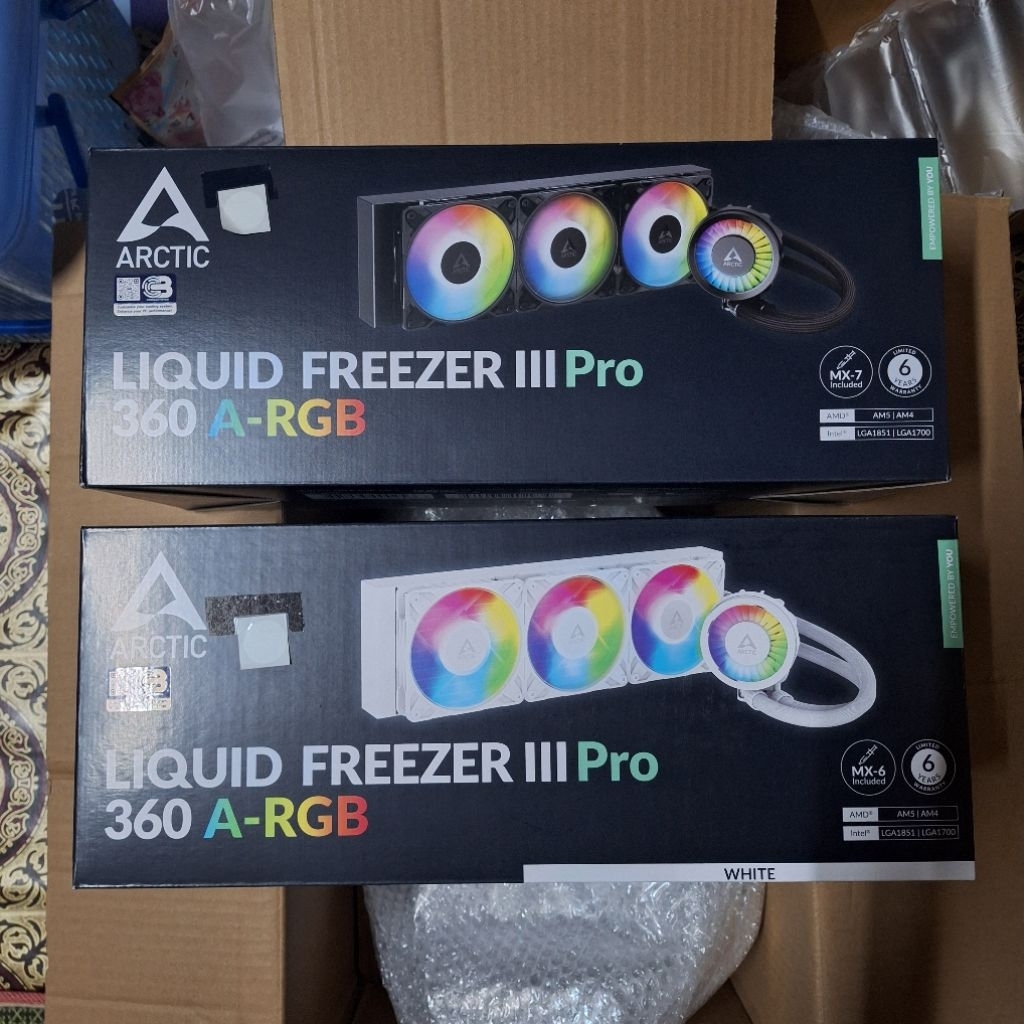 ARCTIC Liquid Freezer III Pro 240 360 A-RGB All-In-One CPU Water Cooler (LGA1851/1700/AM5/AM4)มือ1 ปก. 6 ปี coolblasthai