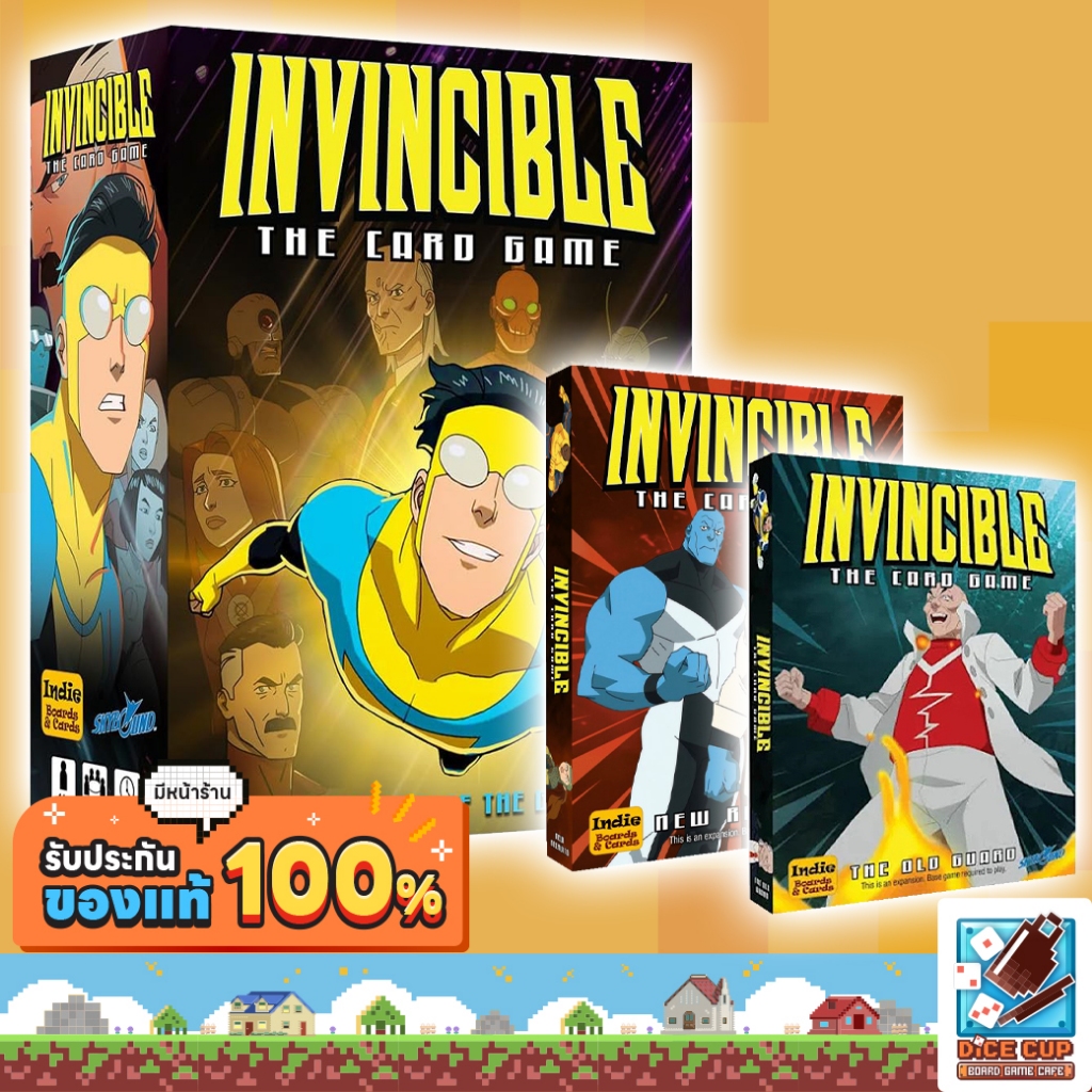 [ของแท้] Invincible The Card Game/ New Recruits Expansion/ The Old ...