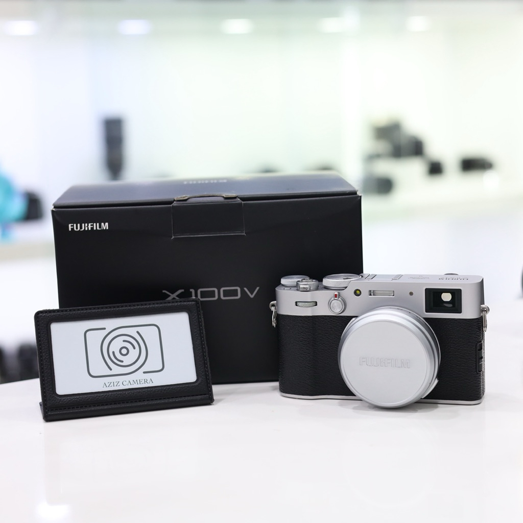(กทม.ส่งด่วน ) Fuji X100V สีเงิน มีกล่องครบ สภาพสวย | Shopee Thailand