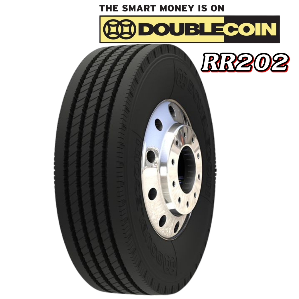 ยางไซส์ 700-16 ยี่ห้อ DOUBLECOIN รุ่น RR202 ปี2025 ยางรถบรรทุก เรเดียล ...