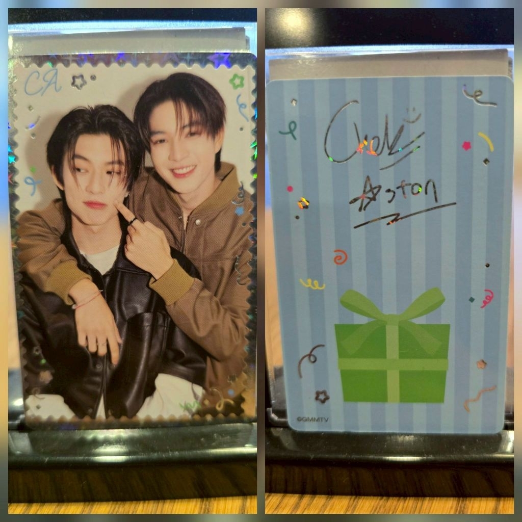 Secret Card GMMTV LOL2026 ForceBook OhmPawat OhmPoon GeminiFourth