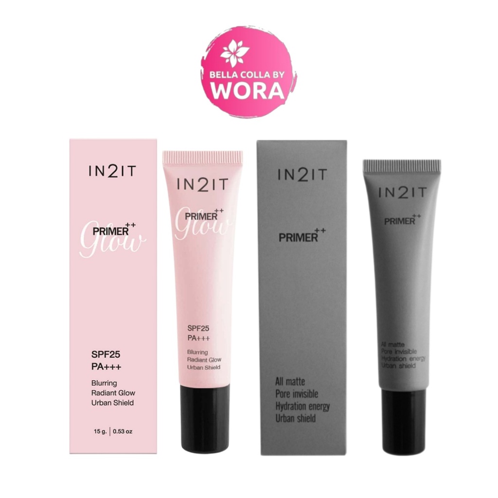 IN2IT Primer++ อินทูอิท ไพร์เมอร์ตัวดัง งานผิว [15 g.][เลือกสินค้า ...