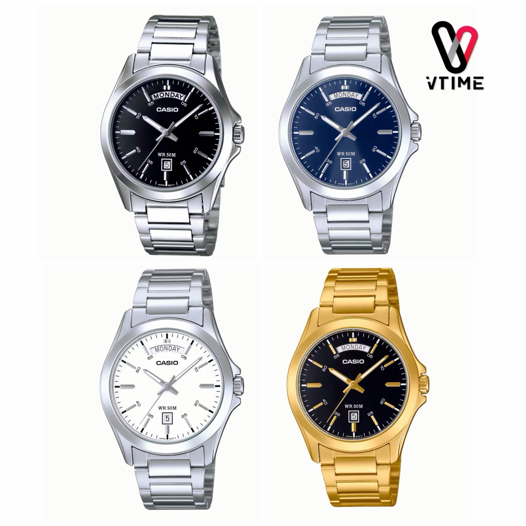 CASIO นาฬิกาผู้ชาย รุ่น MTP-1370D-1A1 | MTP-1370D-2A2 | MTP-1370D-7A3 ...
