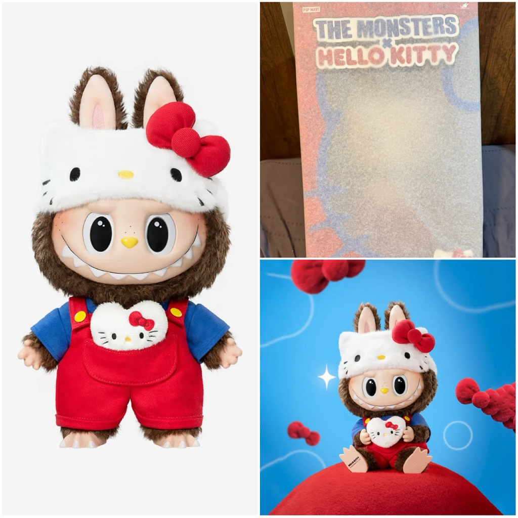 ลาบูบู้ x คิตตี้😻ของแท้💯ส่งจากไทย🚛 Popmart Labubu THE MONSTERS × HELLO ...