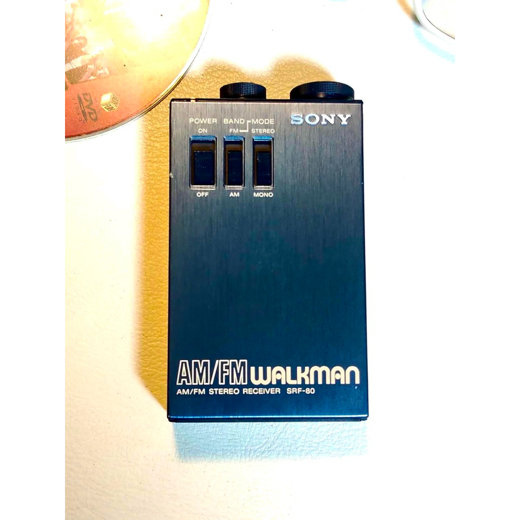 Sony SRF-80 AM/FM Walkman วิทยุพกพาวินเทจ Made in Japan เสียงดีมาก