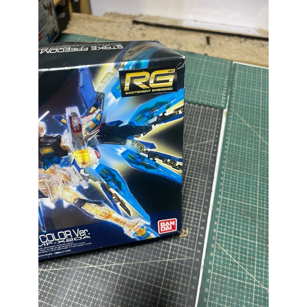 🔥ส่งฟรี🔥Rg 1/144 Strike Freedom Gundam Clear Color Ver ⚠️กล่อง