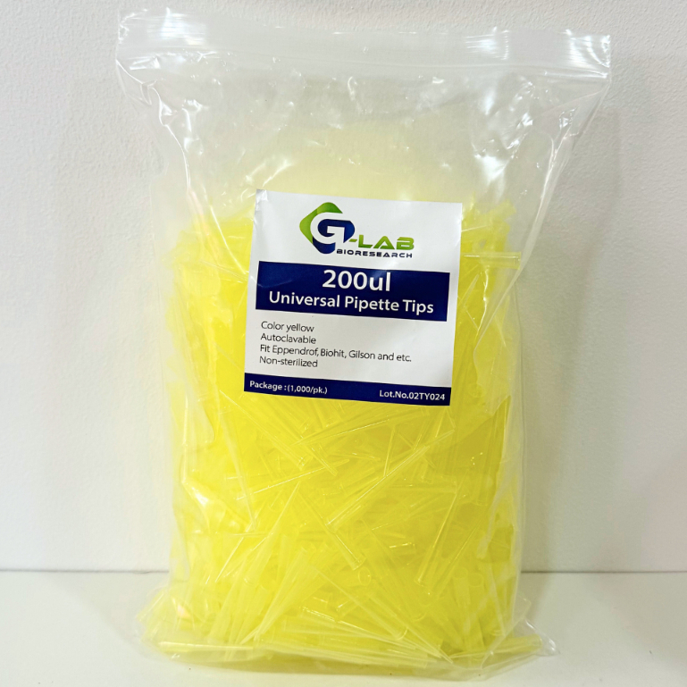 Pipette Tips 200 uL Yellow ปิเปตทิป (Universal Pipette Tips) ยี่ห้อ ...