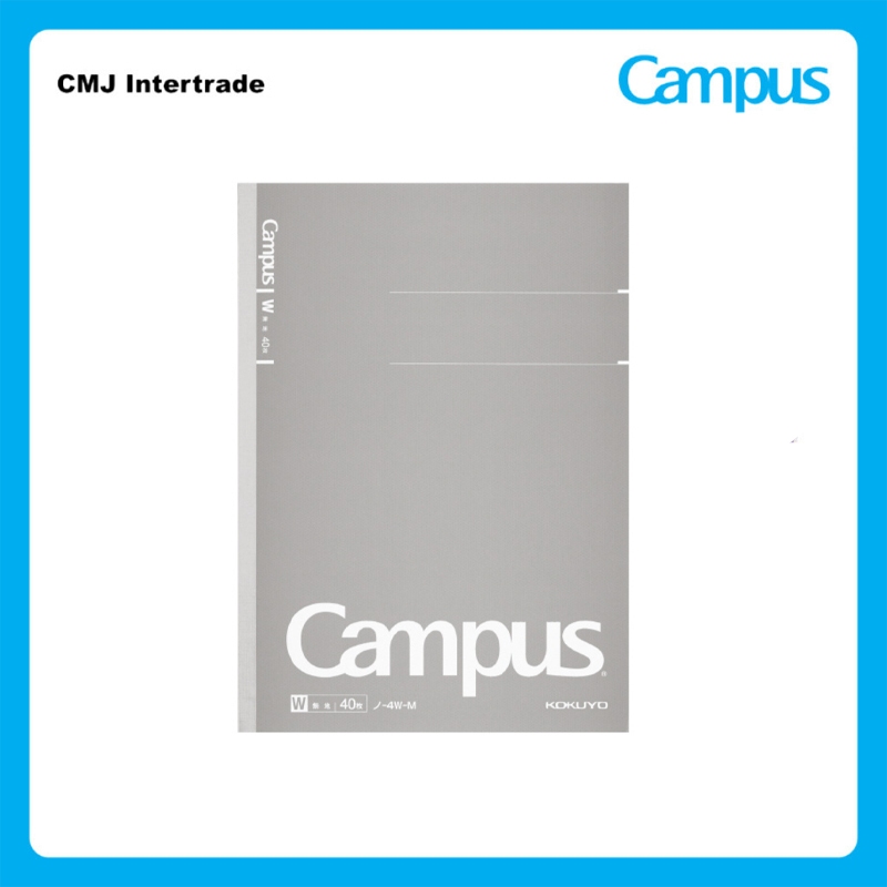 Kokuyo Campus Note Plain B5 40sh.Gray สมุดโน้ต สมุดบันทึกขนาด B5 40แผ่น ...
