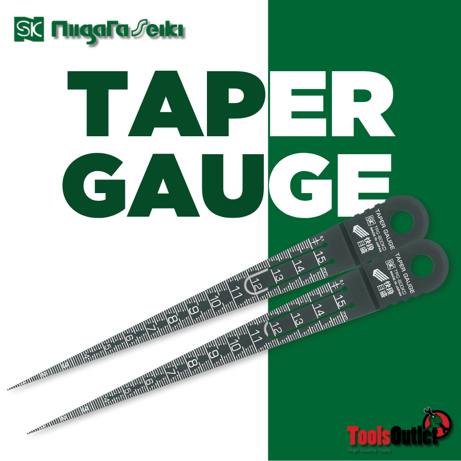 Plastic Taper Gauge เตเปอร์เกจ พลาสติก (007212) SK รุ่น TPG-800KD ...