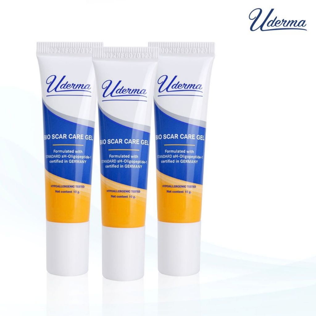 [Proแพ็ค 3 ชิ้น] Uderma Bio Scar Care Gel 10g ยูเดอร์มา ไบโอ สการ์ เจล ...