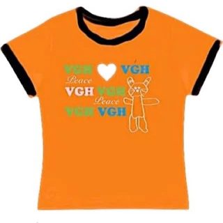 VGH BUNNY DOLL CLASSIC RINGER BABY TEE