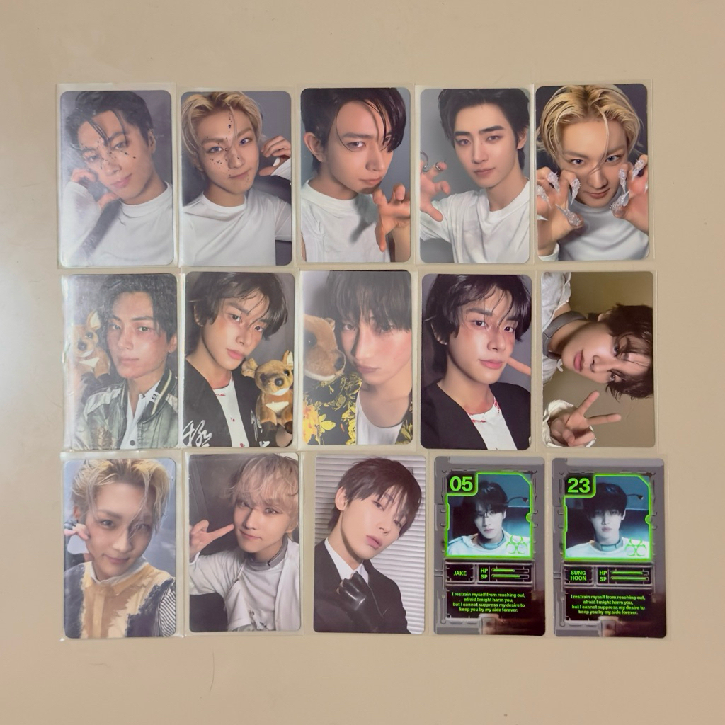 การ์ดแท้ Enhypen - อัลบั้ม Desire: Unleash 💛 | Shopee Thailand