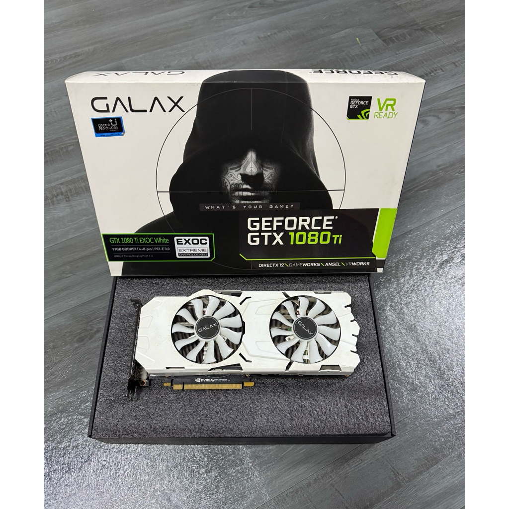 🔥GALAX GTX 1080Ti EXOC White 11GB🔥 | Shopee Thailand