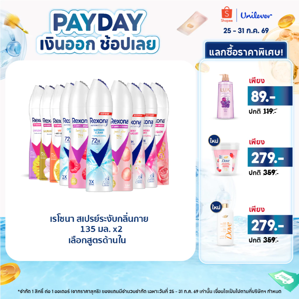 รีวิว เรโซนา สเปรย์ระงับกลิ่นกาย Rexona Deodorant Spray แพ็คคู่ 135 มล. สเปก จุดเด่น และราคาล่าสุด (rexona ส เปร ย์ รีวิว)