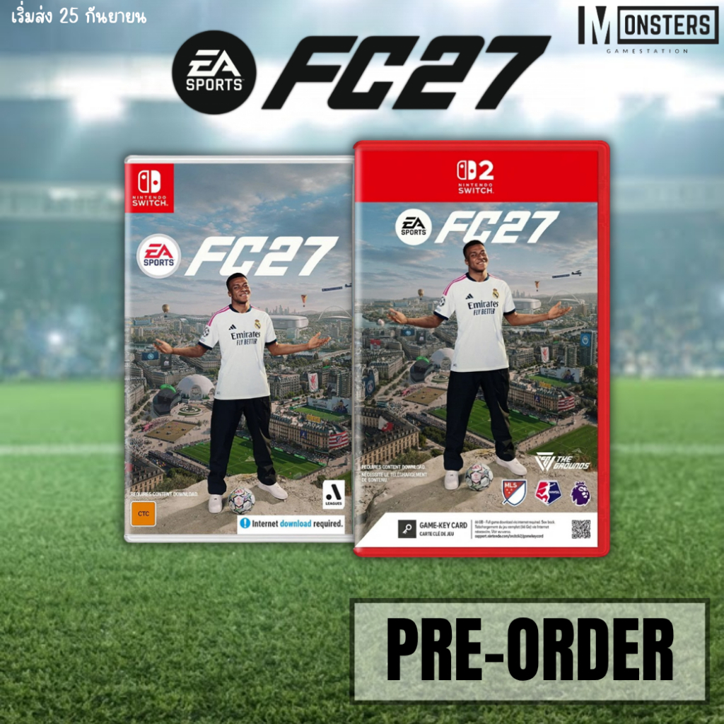 (พร้อมส่ง) : EA SPORTS FC™ 27 NINTENDO SWITCH (SW1 และ SW2)[ZONE2 EUR ...