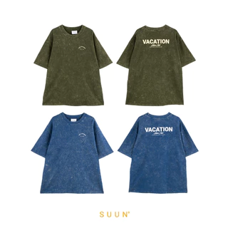 SUUN - เสื้อยืด สกรีนลาย Oversize รุ่น Vacation