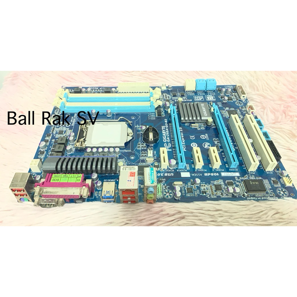 เมนบอร์ด Gigabytes GA-Z68A-D3-B3 (socket 1155)/ไม่มีฝาหลัง | Shopee ...