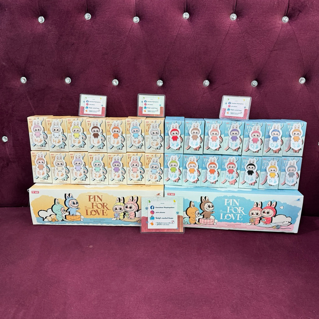 พร้อมส่ง Labubu ABC คอลใหม่ล่าสุด เช็คการ์ด มีครบ2Box แท้100% | Shopee ...