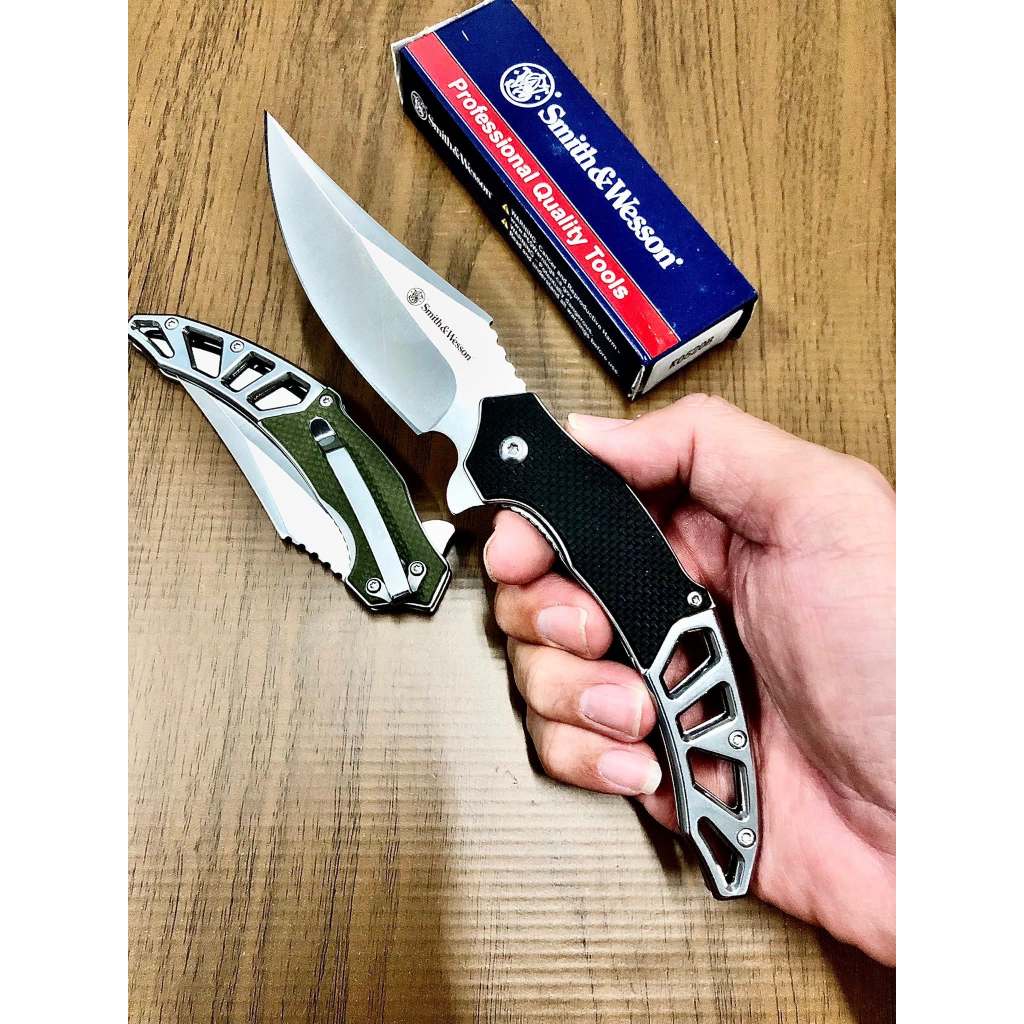 มีดพับ แบรนด์ สมิธ แอนด์ เวสสัน รุ่น SW916 Brand Smith&Wesson Folding ...