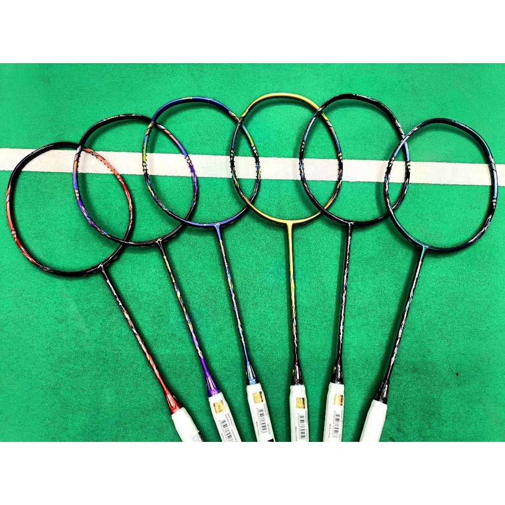 ไม้แบดมินตัน HUNDRED BADMINTON RACKET - SHADOW LITEฟรีเอ็น+กริป+ซอง ...