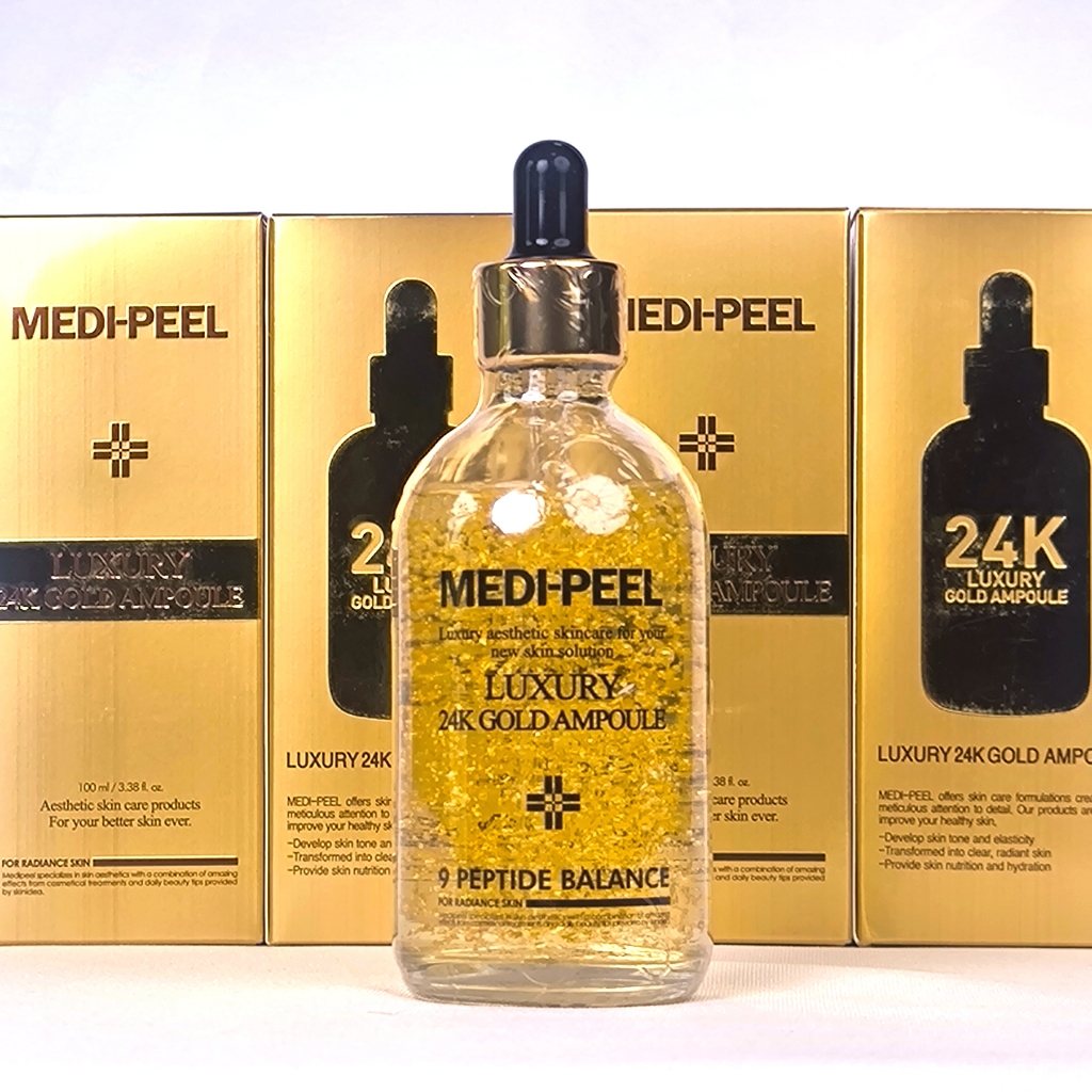 Medipeel Luxury 24K Gold Ampoule 100 ml.แอมพลูผสมทองคำ24K | Shopee