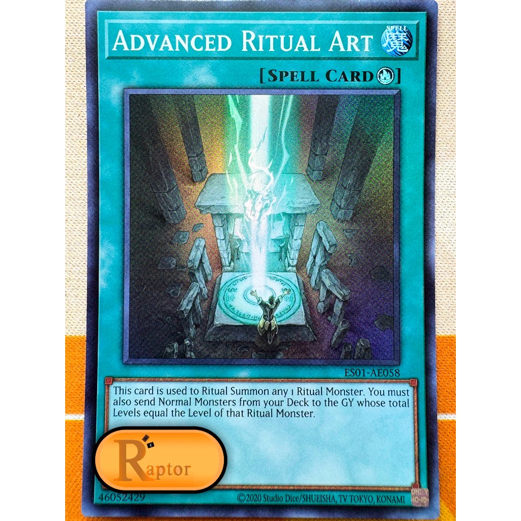 ES01-AE058 : Advanced Ritual Art [Super Rare] (Yu-Gi-Oh! Asia English ...