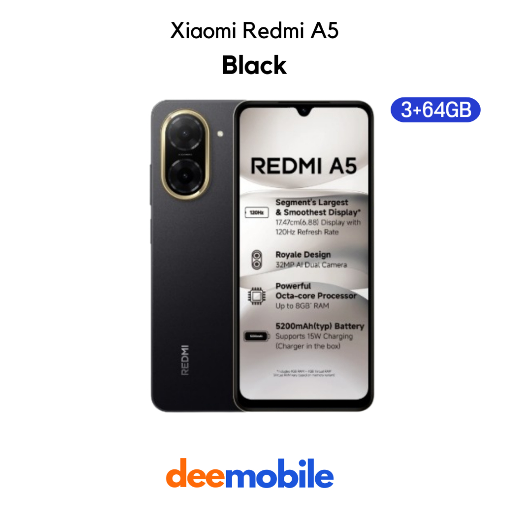 REDMI A5 3/64 2台セット New) Xiaomi Redmi A5 3GB+64GB BLACK Dual SIM Unlocked