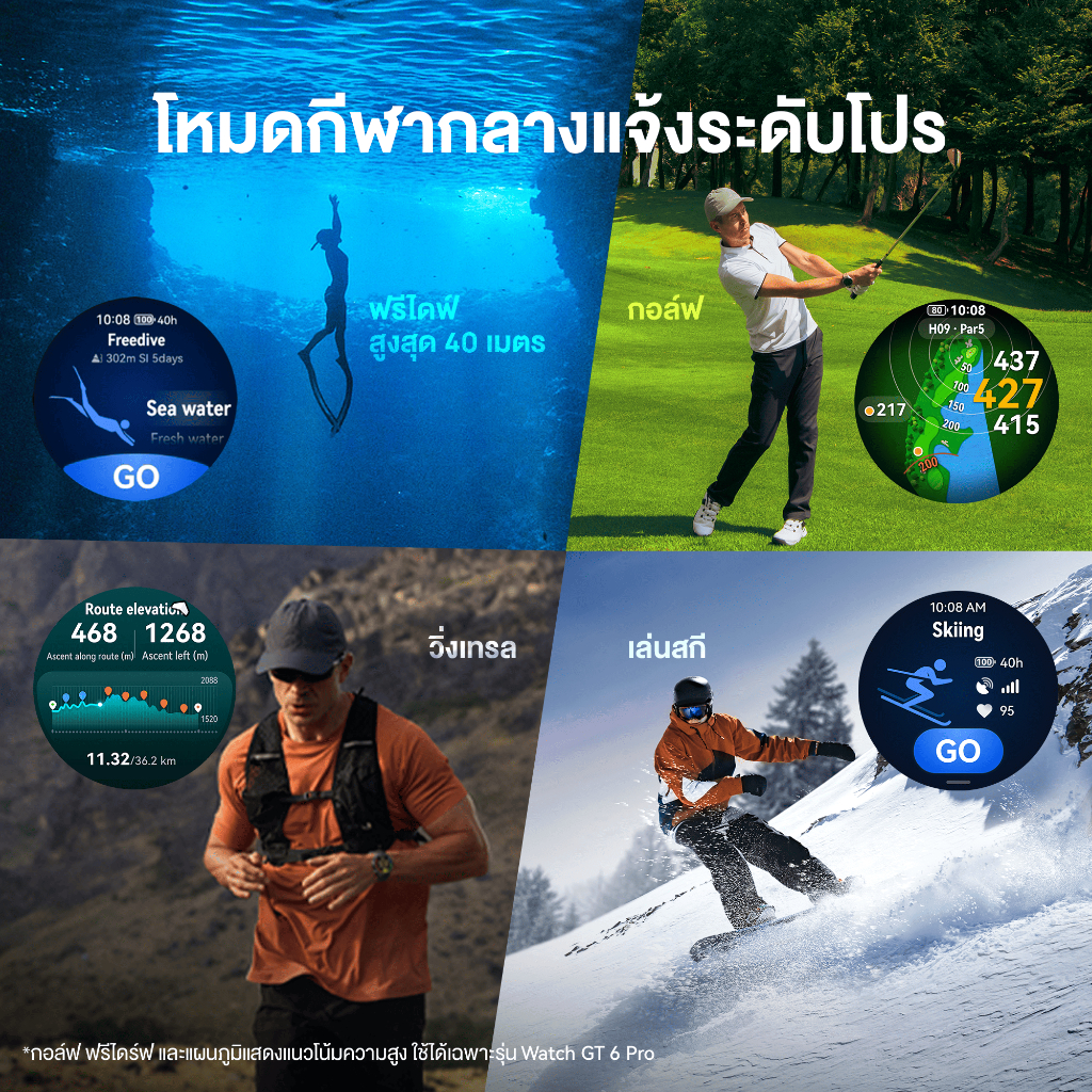HUAWEI WATCH GT 6 Series นาฬิกา smart watch