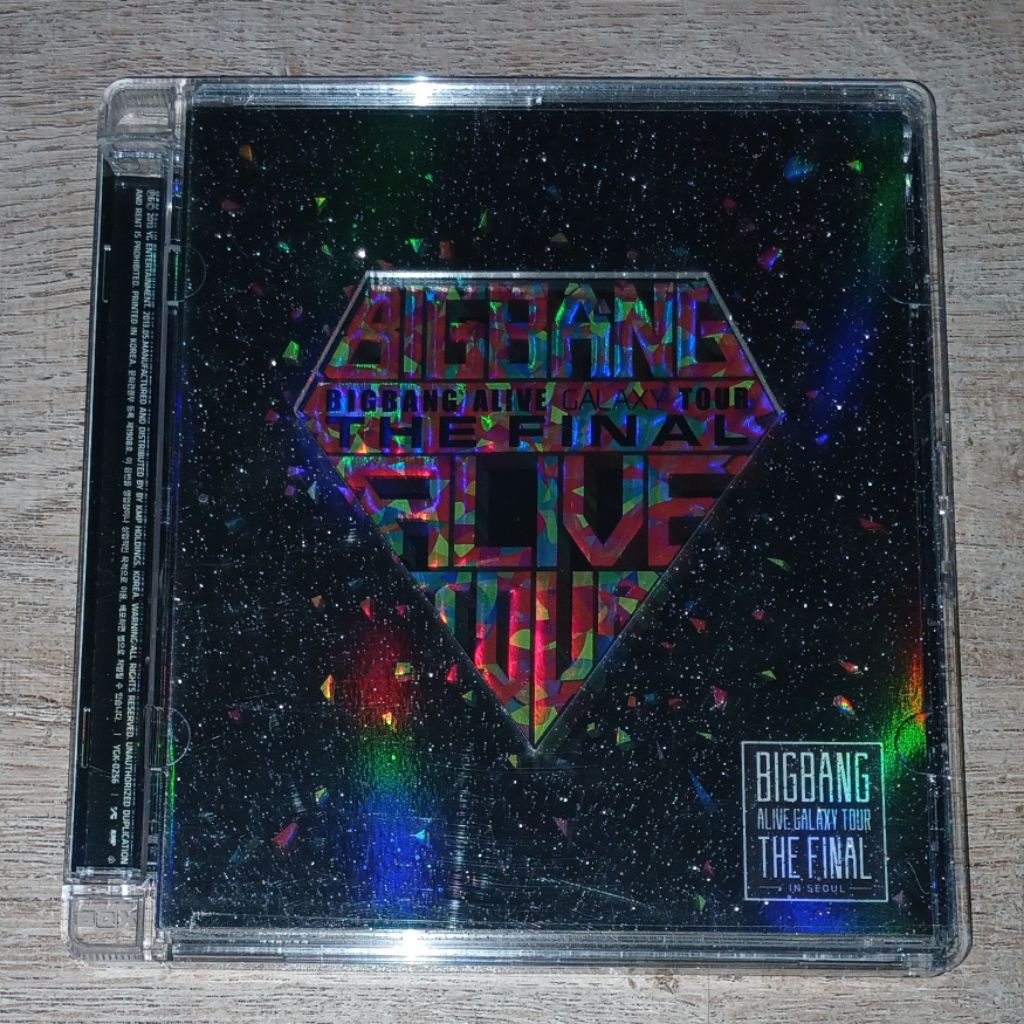 Bigbang Big Bang ซีดี CD Album 2013 Bigbang Alive Galaxy Tour Live