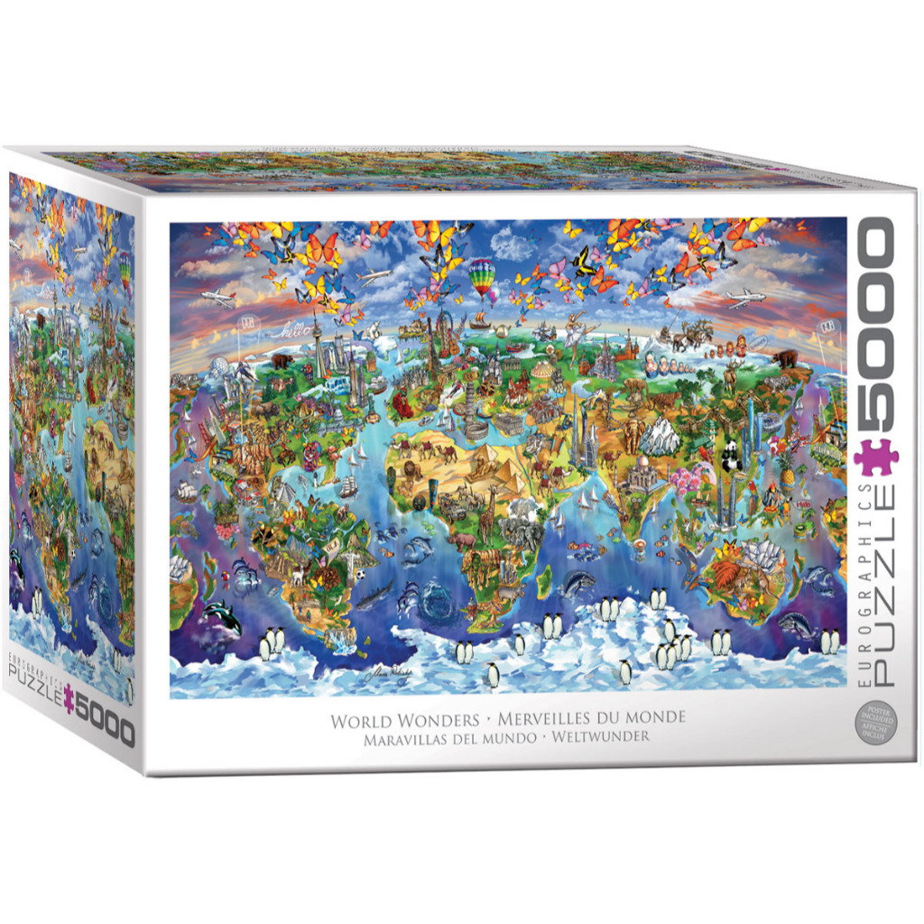 Eurographics - World Wonders by Maria Rabinky ขนาด 5000 ชิ้น มีสินค้า ...